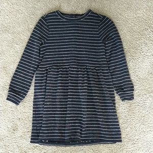 Loft long sleeved swing dress